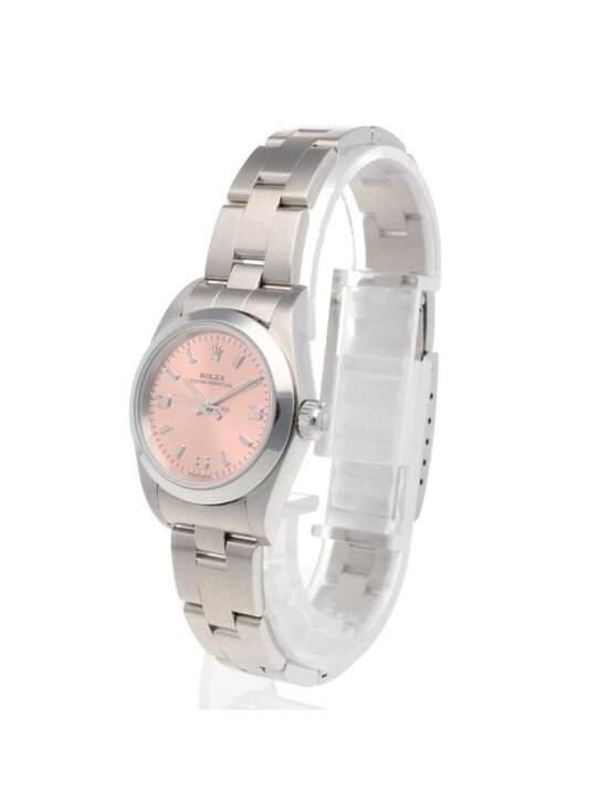 Rolex Oi Star Petite Watch Stainless Steel le Automatic Winding le main image 8